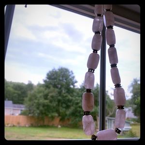 🌈Chunky pink necklace